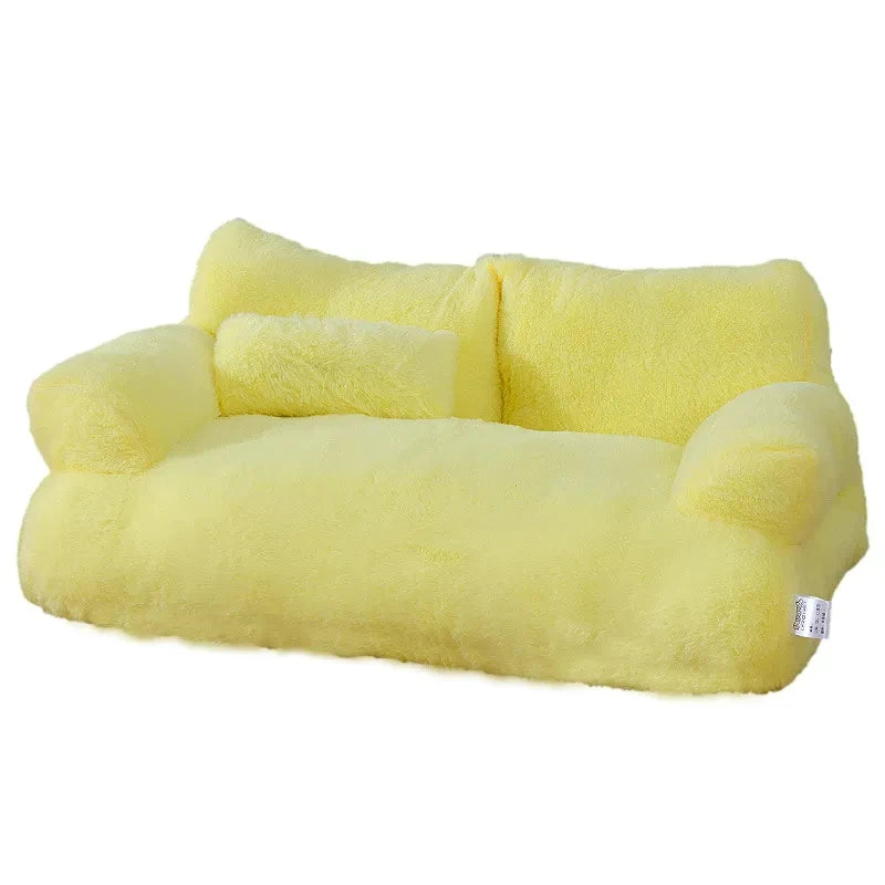 Luxurious Plush Pet Sofa