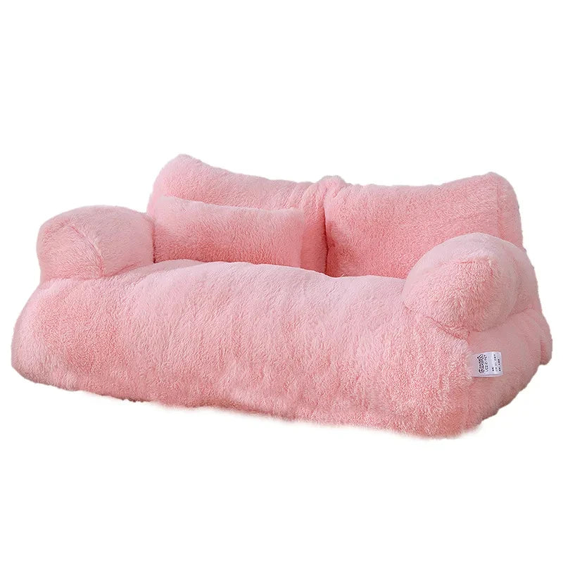 Luxurious Plush Pet Sofa