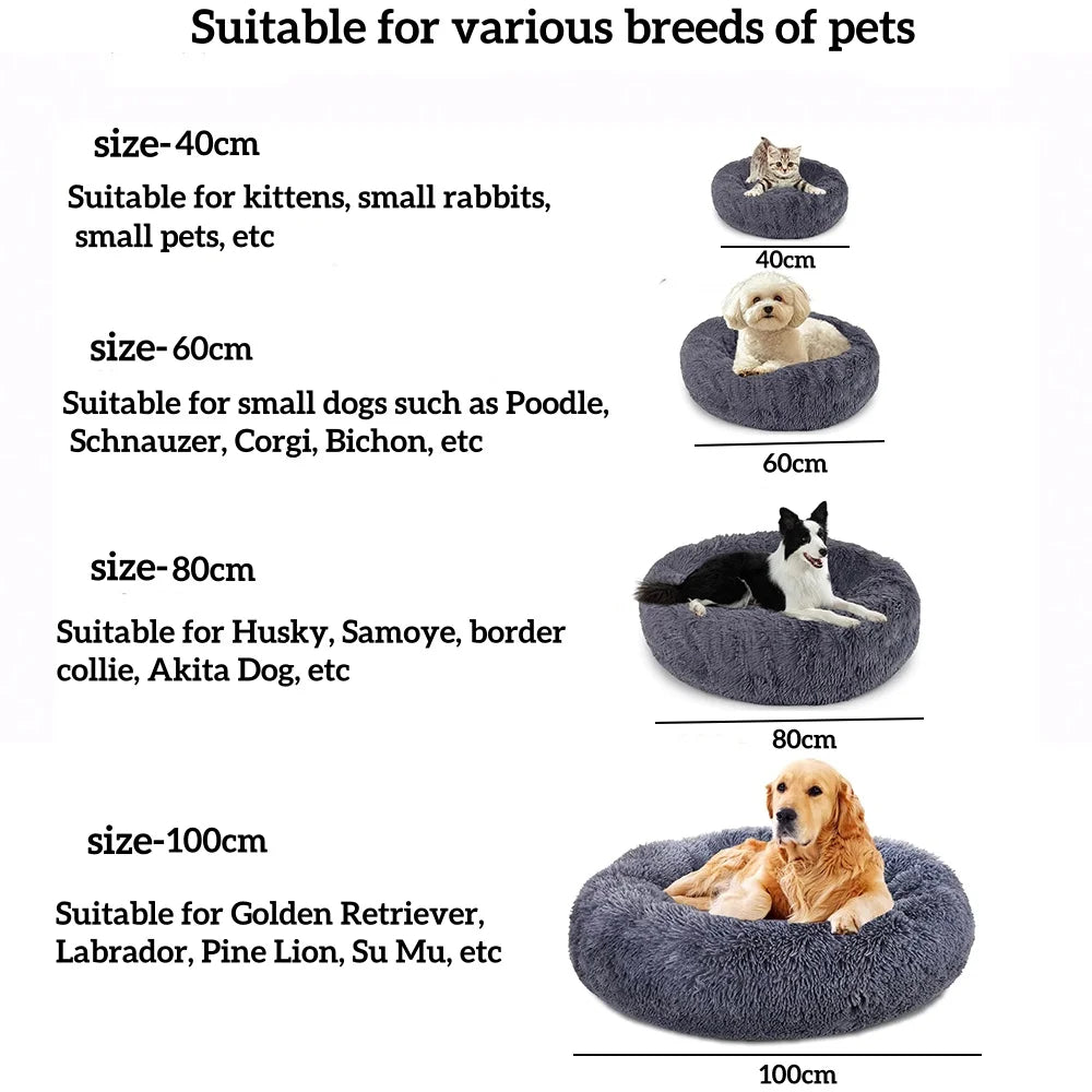 The Cosy Cloud Plush Pet Bed